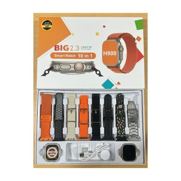 Producto - SMARTWATCH 10EN1 INALAMBRICO H900 RELOJ INTELIGENTE