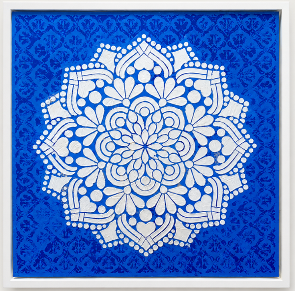 Producto - Cuadro "Mandala de Sabiduría" - Bastidor 100 x 100 relieve - 0