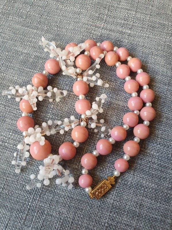 Producto - LUCERO Collar Muguets en la Nieve Blush