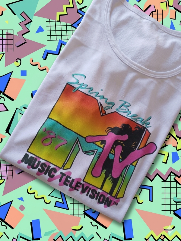 Producto - Remera Mujer MTV 1987