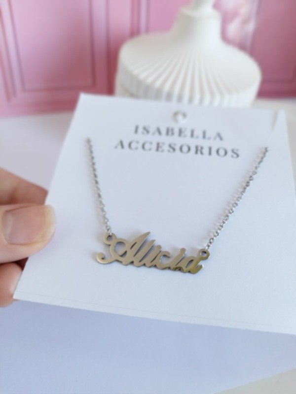 Producto - Collar nombre Alicia