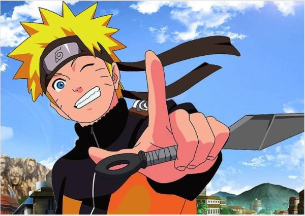 Producto - Lamina comestible rectangular naruto 4
