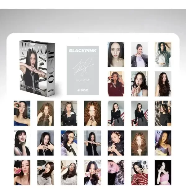Producto - Set 55x Photocards JISOO - 2