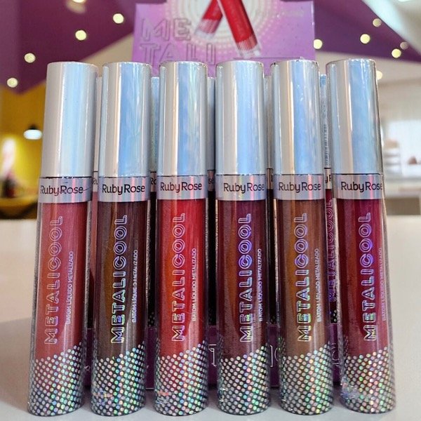 Producto - Labial Metalicool Ruby Rose