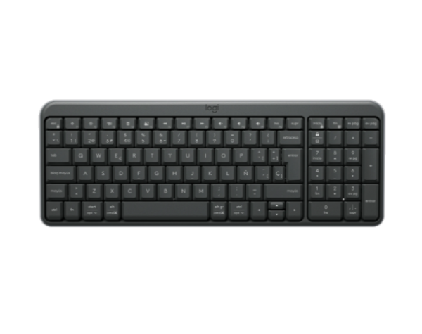 Producto - Teclado LOGITECH Bluetooth K250 Pebble Graphite