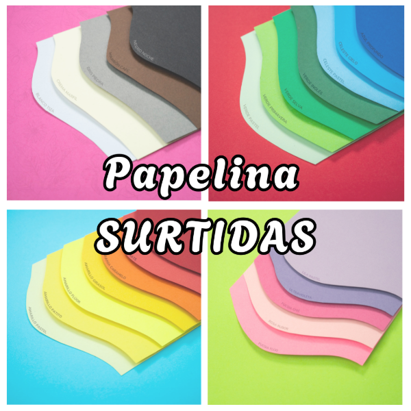 Producto - Papelina 180g A4 Surtido
