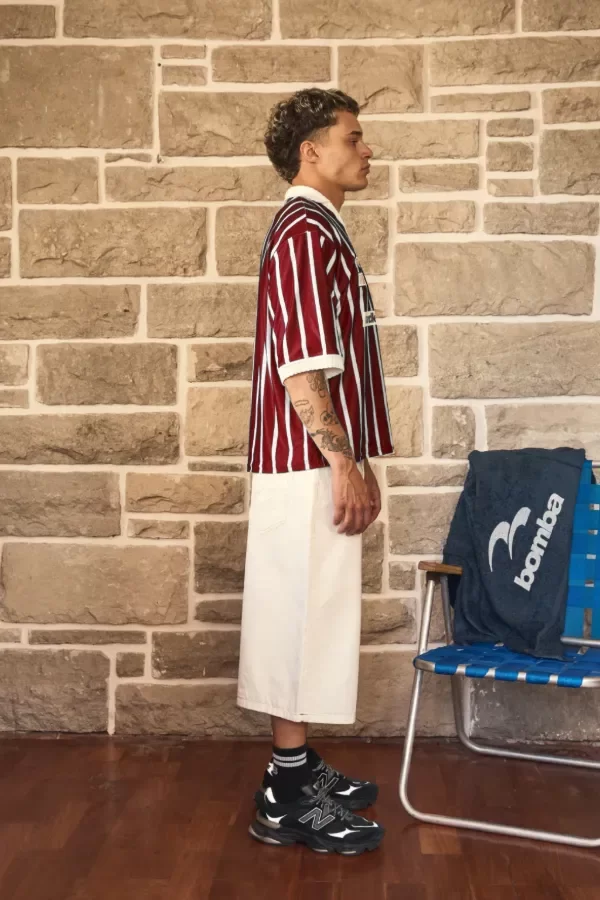 Producto - CAMISETA STRIPES BORDO - BMBPRJCT - 5