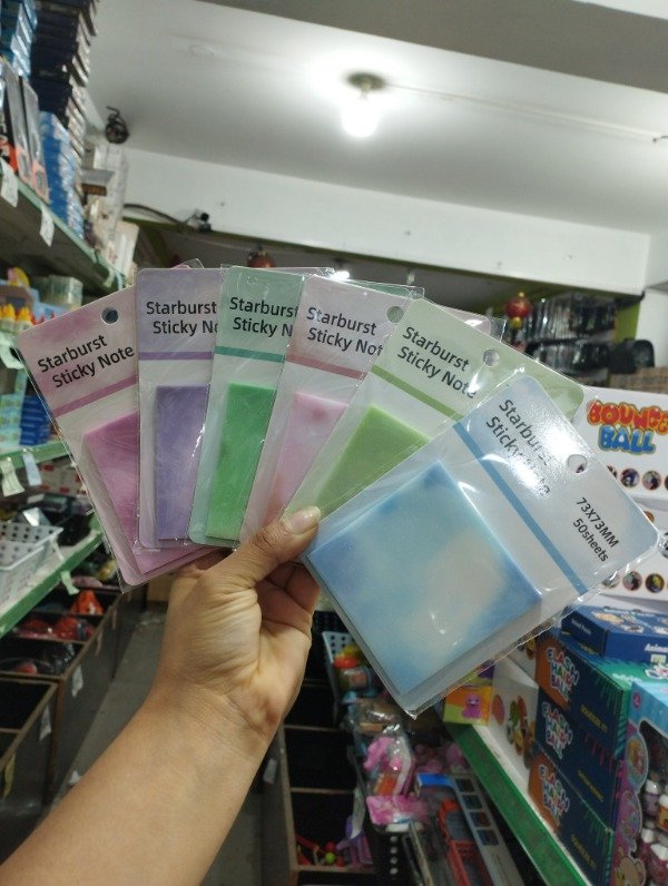 Producto - Sticky Note Starburst x12blister