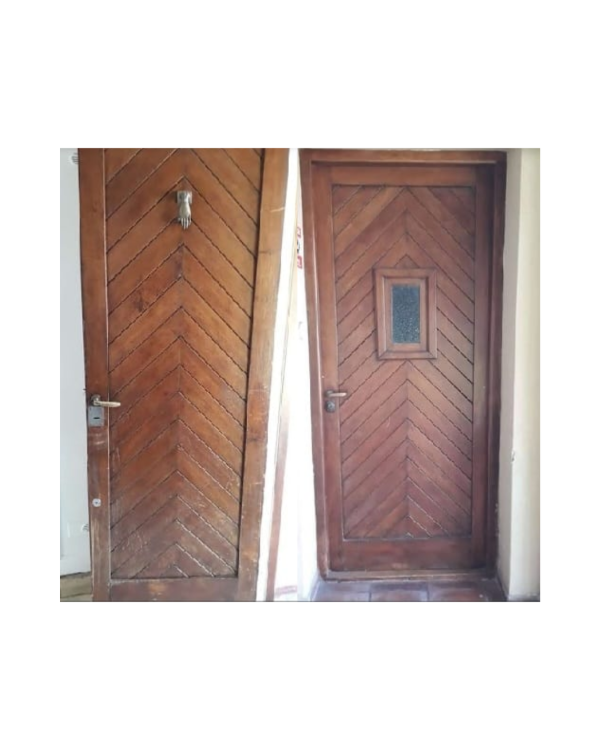 Producto - Puertas de cedro con marco / 224x90