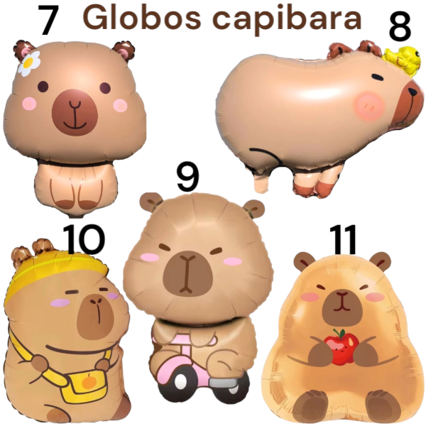 Producto - Globos capybara grandes