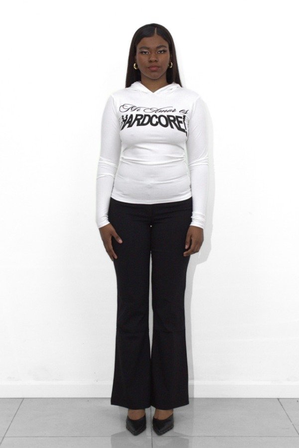 Producto - Manga Larga Hardcore Blanco