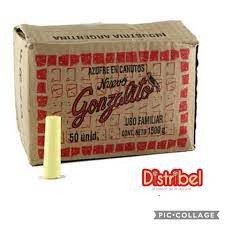 Producto - AZUFRE GONZALITO 50 U - 1