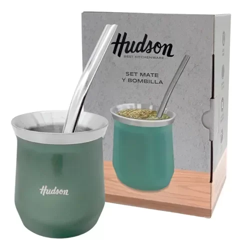 Producto - Set Mate Verde Hudson cod13711