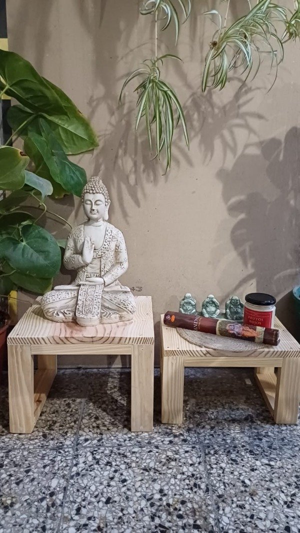 Producto - Soportes de madera para macetas ( combo x 2) - 3