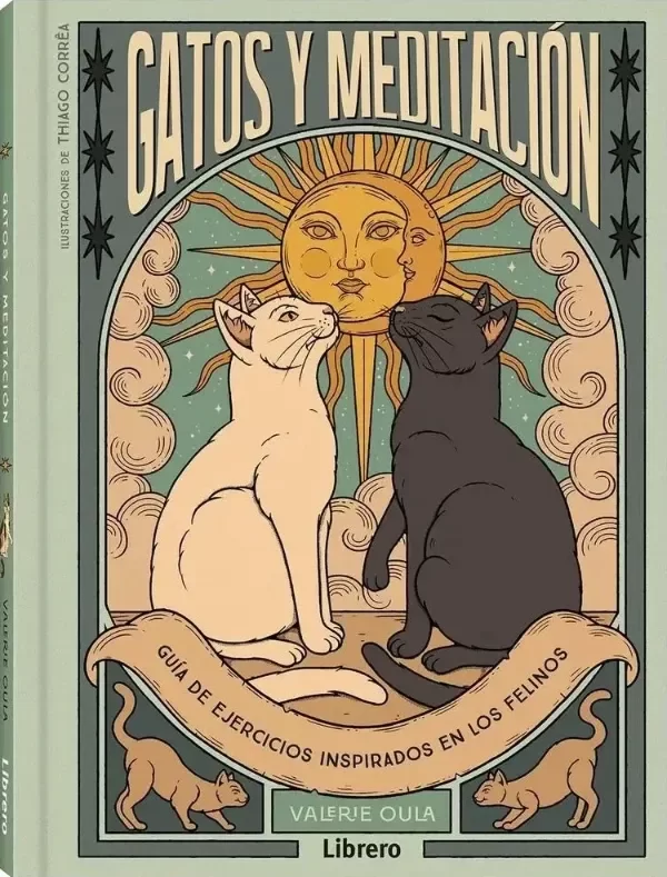 Producto - Gatos y meditación, de Valerie Oula