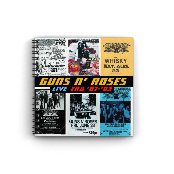 Producto - Cuaderno - GUNS N ROSES - Destruction Live Era '87-'93