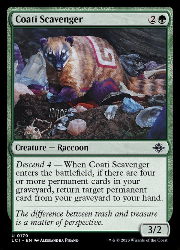 Producto - Coati Scavenger #179  Lost Caverns of Ixalan