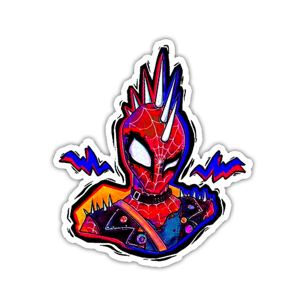 Producto - Sticker Superhéroes Diseño 3 Spiderman Hombre Araña