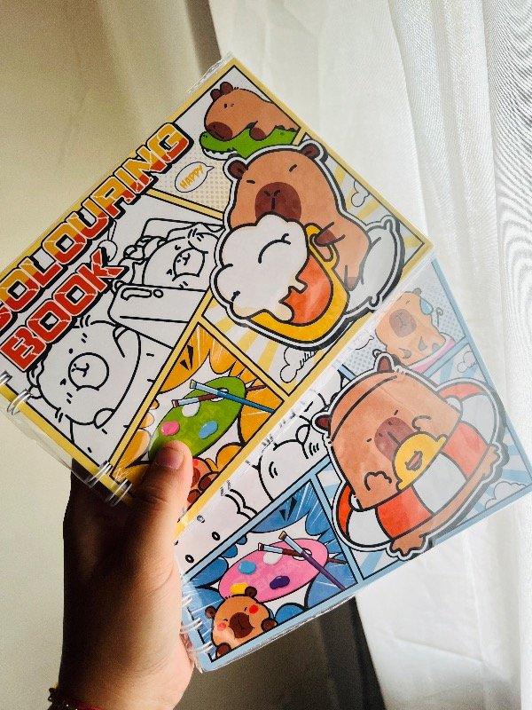 Producto - Libro para colorear capibara