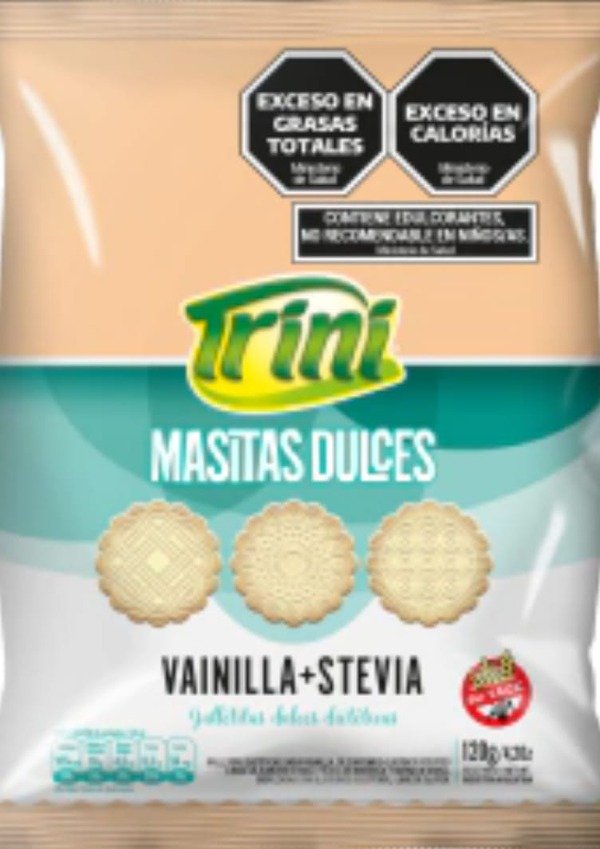 Producto - GALLETITAS DE VAINILLA TRINI CON STEVIA