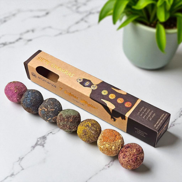 Producto - Bombitas de defumación 7 chakras Aromanza