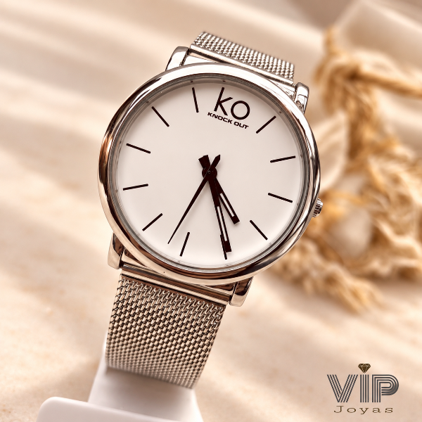 Producto - Reloj Knock Out Plateado - 0