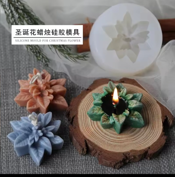 Producto - Molde flor de navidad Bm4132
