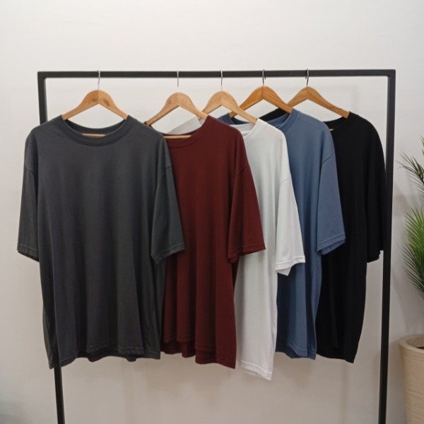 Producto - 663 - REMERA OVERSIZE LISA