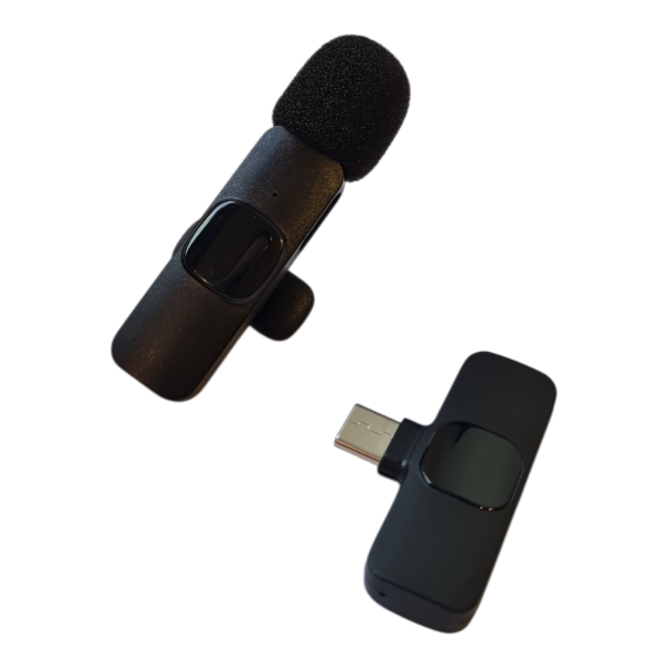 Producto - Micrófono Corbatero Inalámbrico K8 USB-C