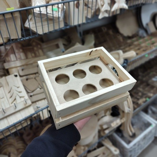 Producto - Huevera de Madera - 0