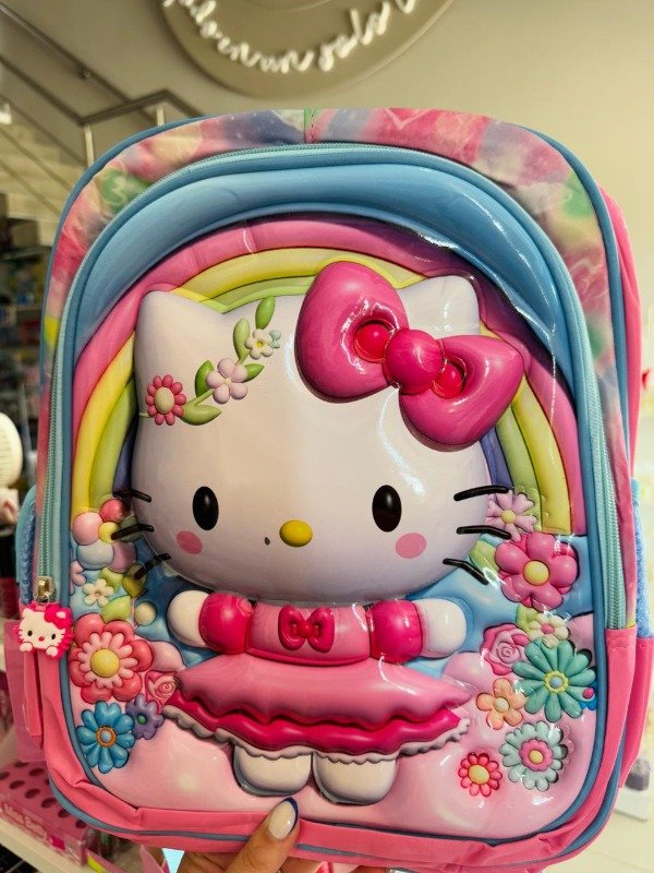 Producto - MOCHILA 12" ESPALDA 3D KITTY
