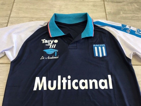 Producto - Camiseta retro de Racing Suplente - 3
