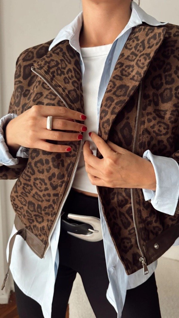 Producto - Chaqueta Bomber Animal Print Oversize
