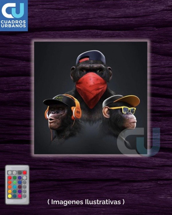 Producto - Animales rap Led 2