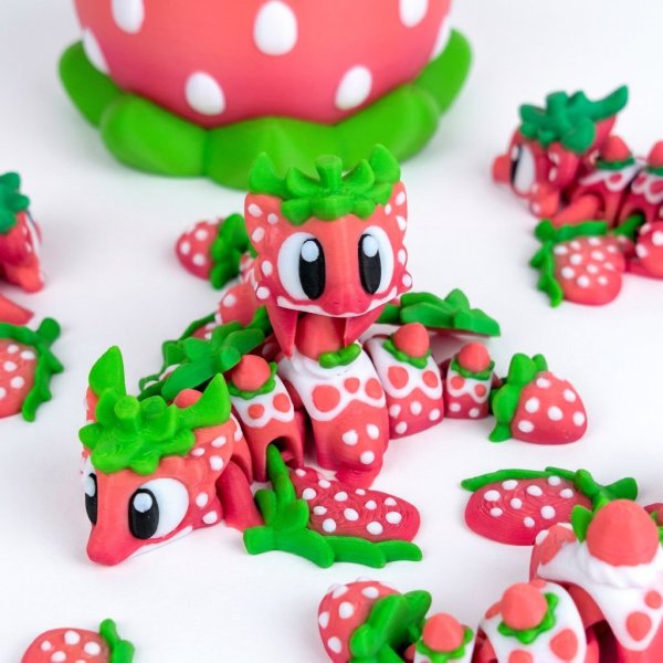 Producto - Dragón Frutilla con Huevo - 0