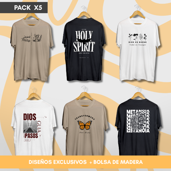 Producto - Combo Inicial PACK X 5 Diseños Exclusivos