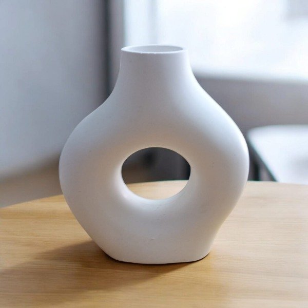 Producto - Florero dona M2 Yeso