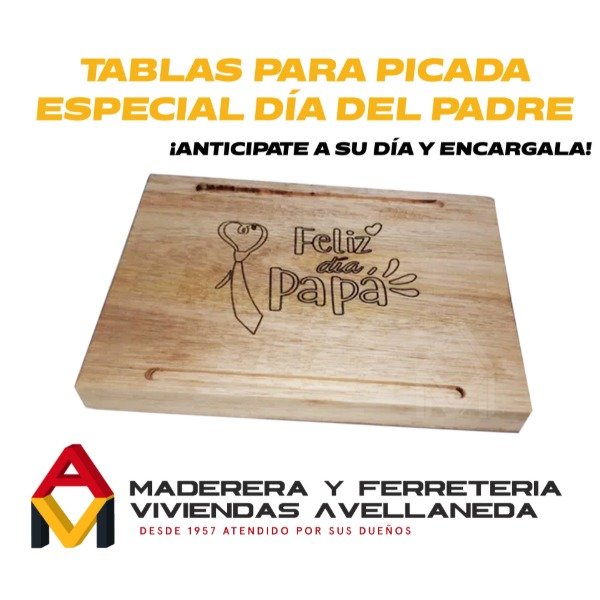 Producto - Tabla picada dia del padre