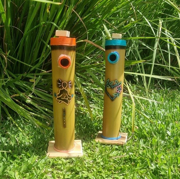 Producto - Portasahumerios bamboo tubo