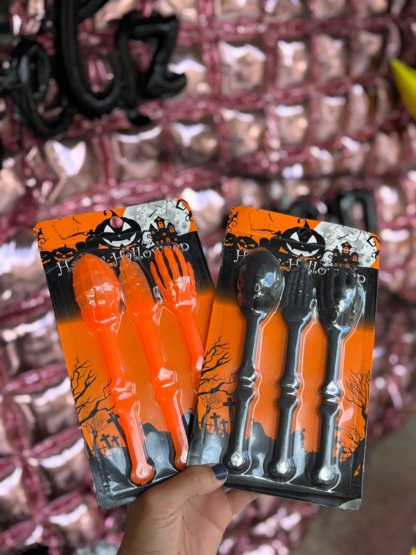 Producto - CUBIERTOS HALLOWEEN X3U