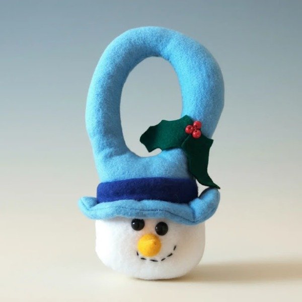 Producto - Adorno navideño - Muñeco de nieve - puerta