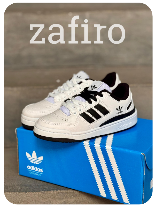 Producto - Adidas Low Blanco-Negro