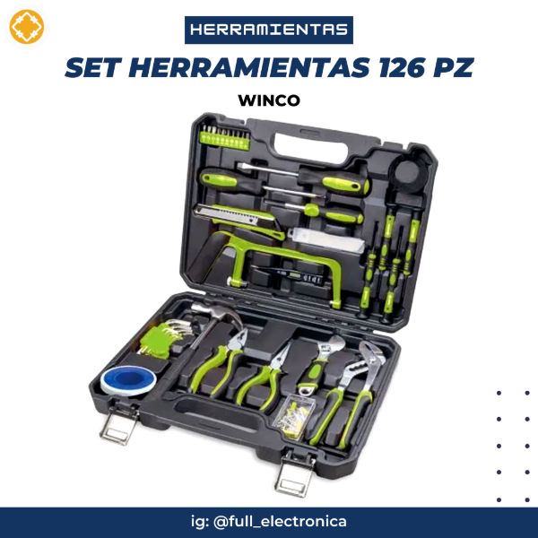 Producto - Set herramientas 126 piezas W9006