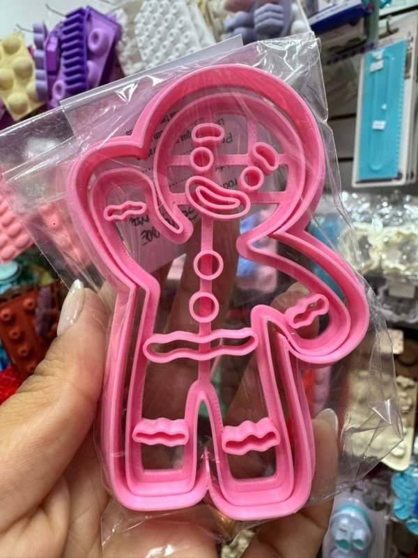 Producto - CORTANTE MUÑECO JENGIBRE 10CM