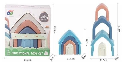Producto - Casita Apilable Grande de Colores - Baby Favorite