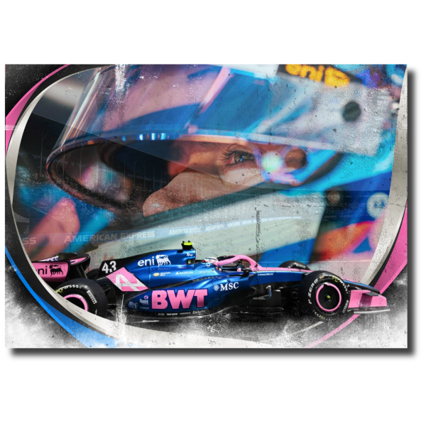 Producto - Póster Cartel de Chapa Franco Colapinto Edicion Especial TS