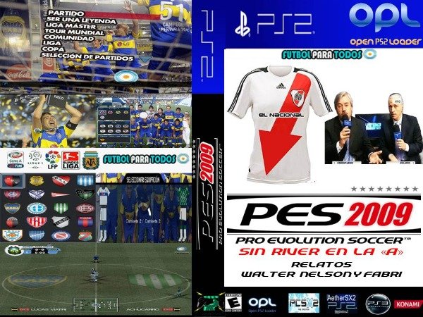 Producto - PES 2009 APERTURA 2011 SIN RIVER EN LA A (RELATOS WALTER NELSON Y FABRI)