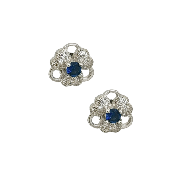 Producto - Aros Flor Plata 925