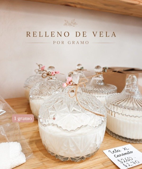 Producto - Relleno de Vela por gramo