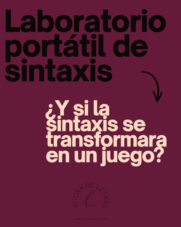 Producto - Juego Laboratorio portatil de análisis sintáctico